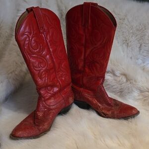 Dan Post Red Heeled Boots